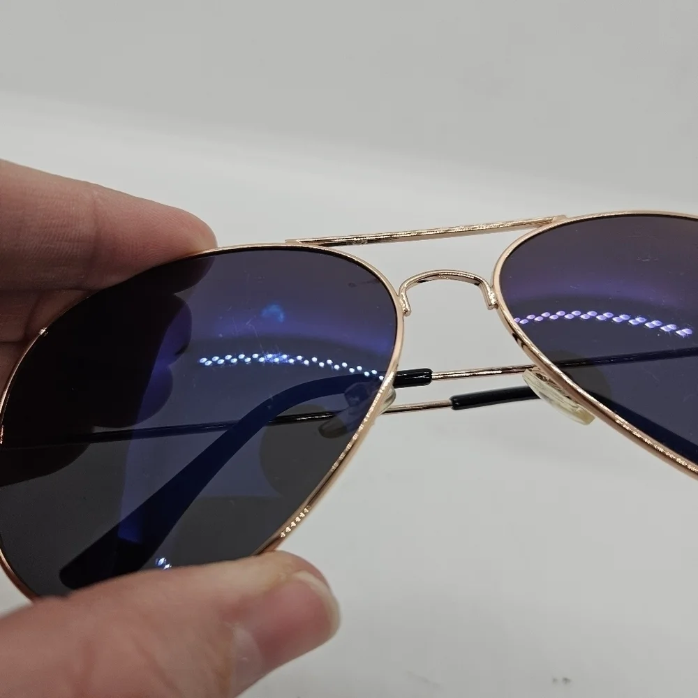 Nature Valley branded mirrored aviator sunglasses